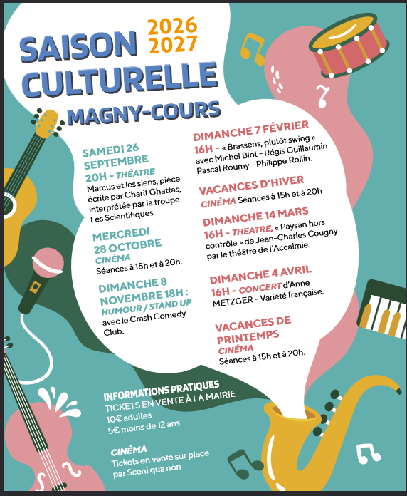 Programmation culturelle 2026-2027